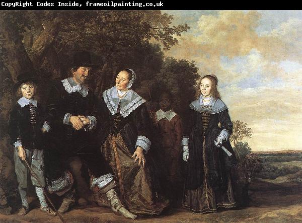 HALS, Frans Family Group in a Landscape